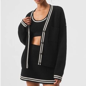 ALO Tennis Club Sweater Knit Cardigan